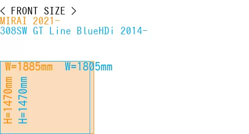 #MIRAI 2021- + 308SW GT Line BlueHDi 2014-